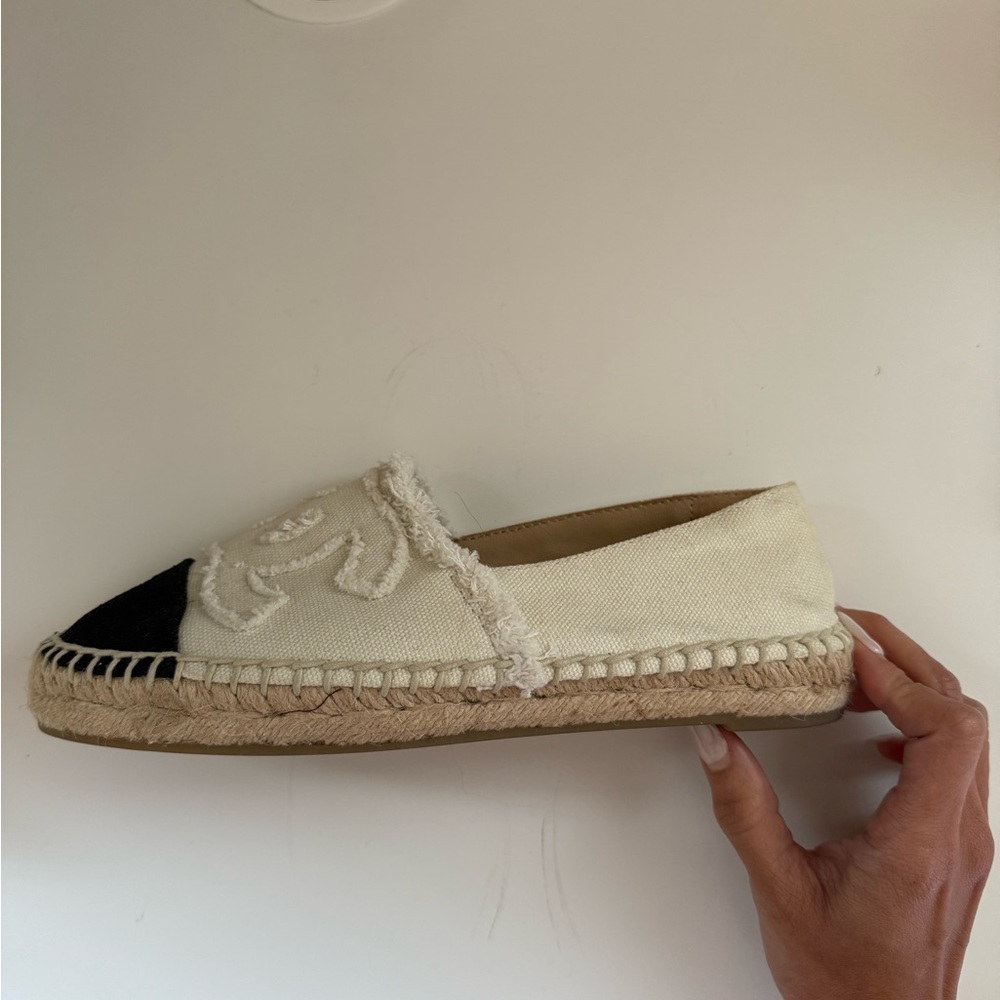 Chanel Espadrilles Flats Size 35